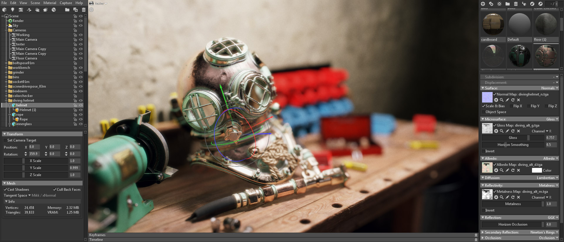 lighting material sphere in marmoset toolbag lighting material sphere in marmoset toolbag