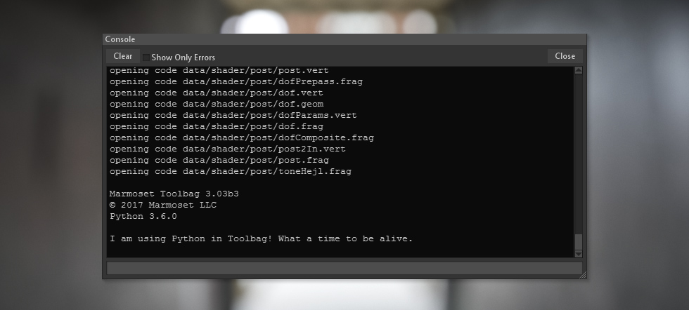Hello World Python Example